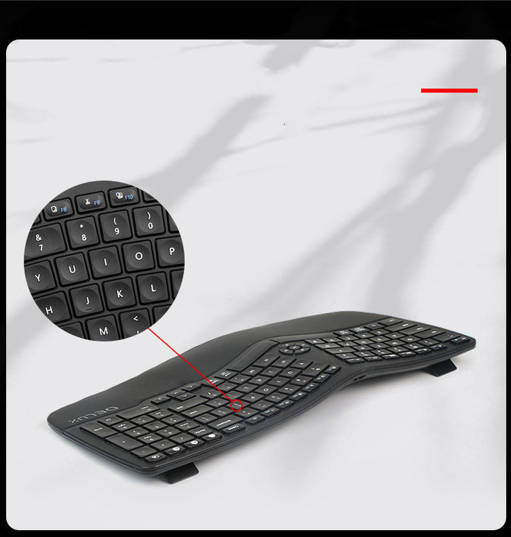 Bunte Gm902 Drahtlose Bluetooth Ergonomische Tastatur