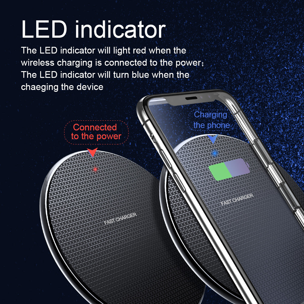 10W wireless charger for mobile phones