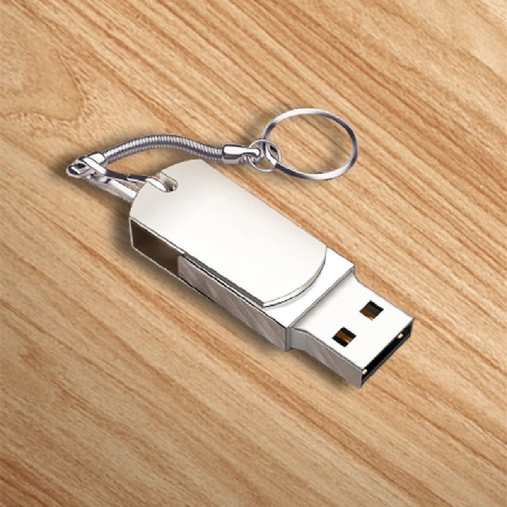 USB Disk 16g Small Fat High-speed Metal Rotation