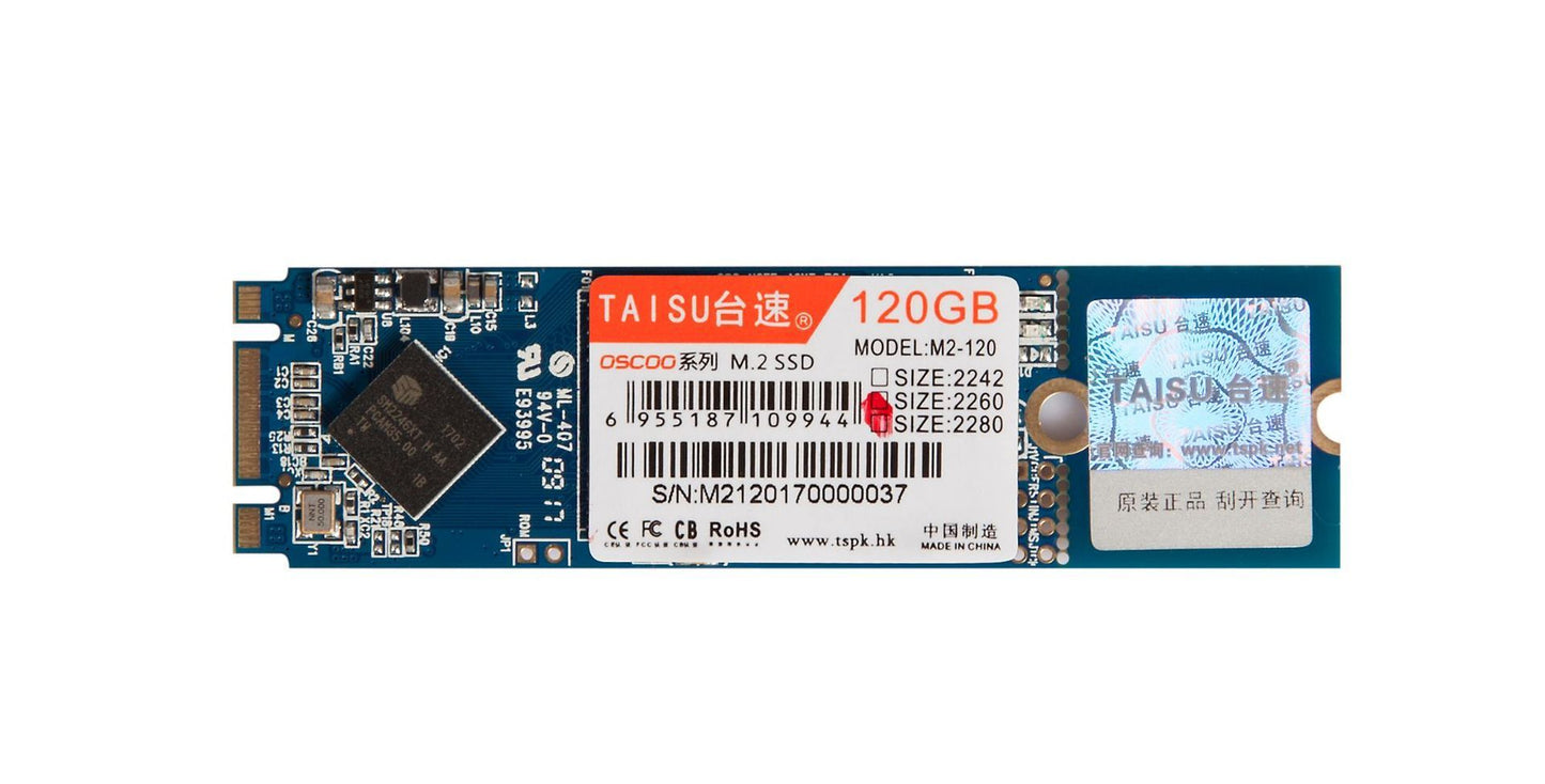 TAISU 60G120G240G M.2 NGFF 2242/2260/2280 SSD Hard Drive