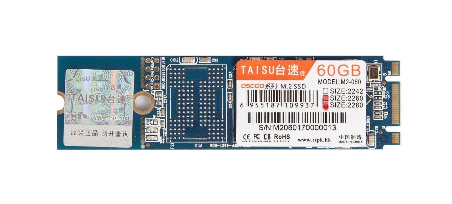 TAISU 60G120G240G M.2 NGFF 2242/2260/2280 SSD Hard Drive