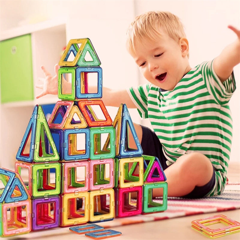 Magnetic Building Blocks DIY Magnets Toys for Children