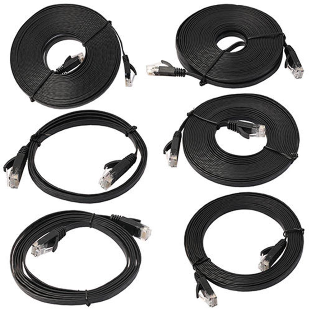 Computer router broadband flat cable