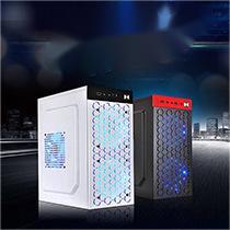 Double-sided tempered glass desktop computer main case