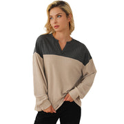 Herbst und Winter Langarm V-Ausschnitt Pullover Europäischer und amerikanischer Pullover