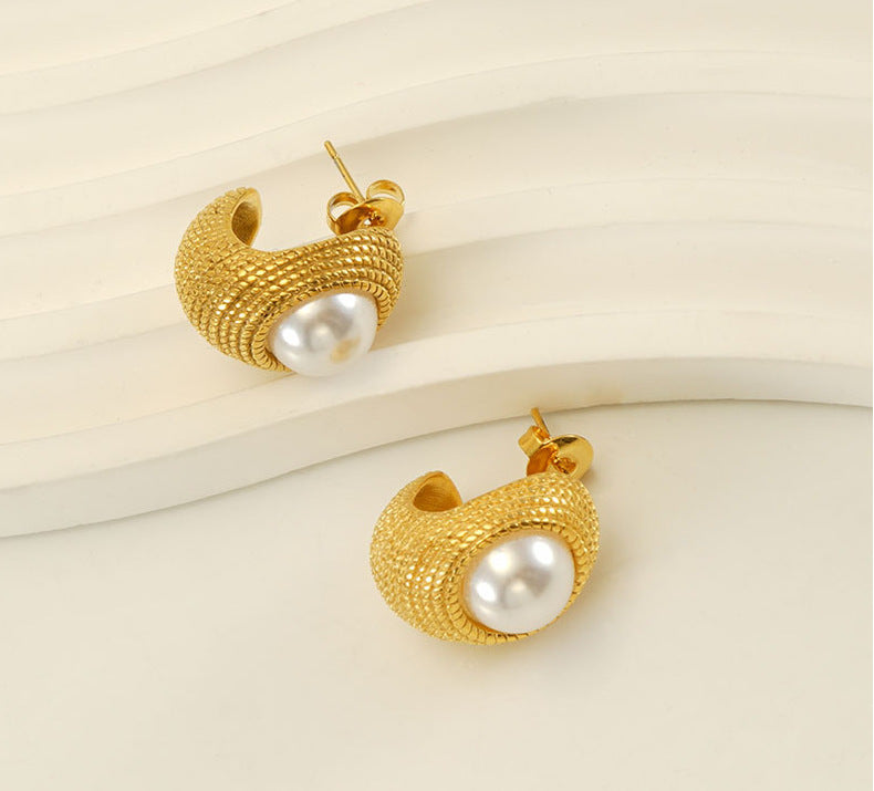 Women's Light Luxury French Simplicity Fashion Design Sense Earrings