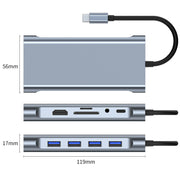 Typ-c Docking Station 3,0 Hub 11 In 1 Docking Station