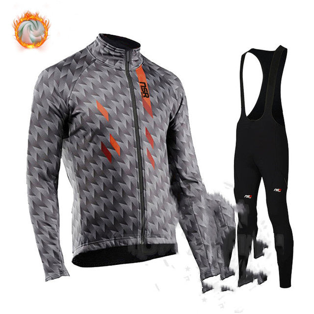 Jacke Fleece Radsport