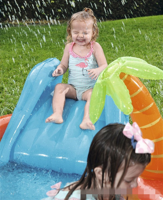 Kids Inflatable Volcano Play Pool