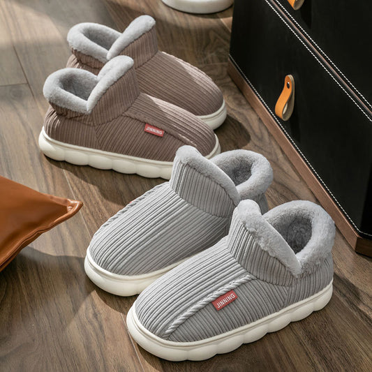 Non-slip warm slippers