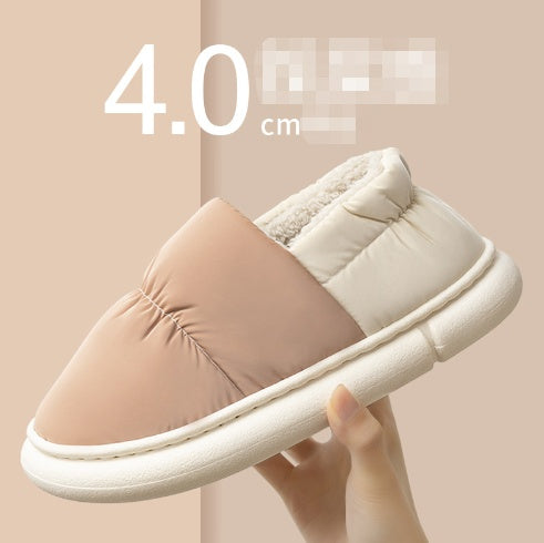 Cotton Slippers Non-Slip Flat Shoes