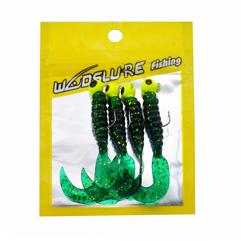 Soft Lure Bionic Lead Head Hook Fishing Tackle