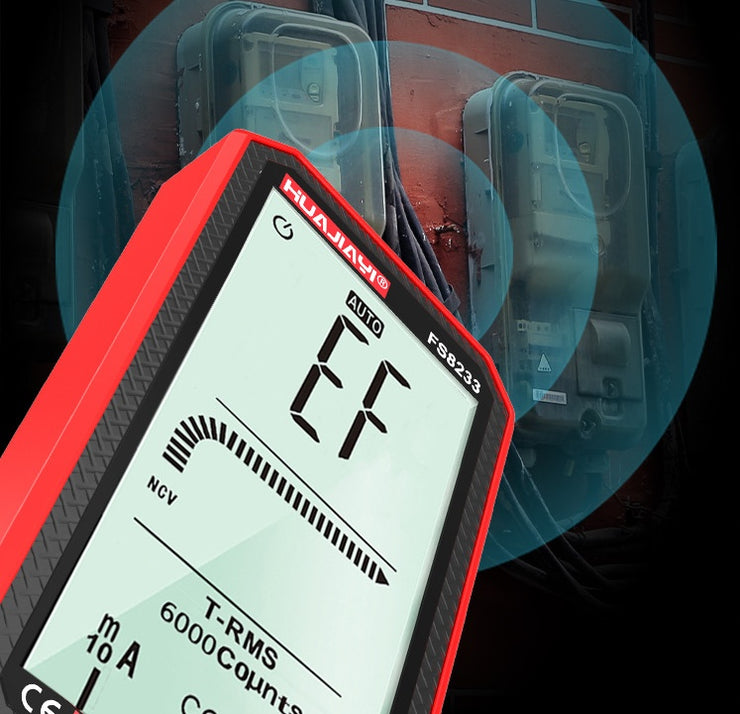 Intelligentes Multimeter mit großem Bildschirm, vollautomatisch, digital, hohe Präzision