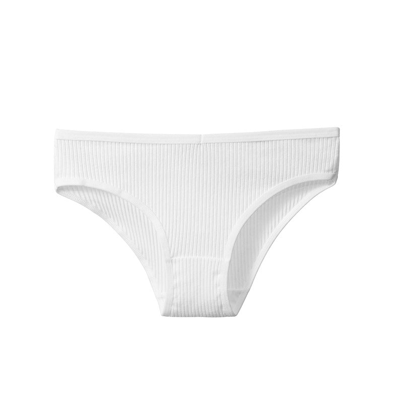 Women's Cotton Breathable Threaded Briefs