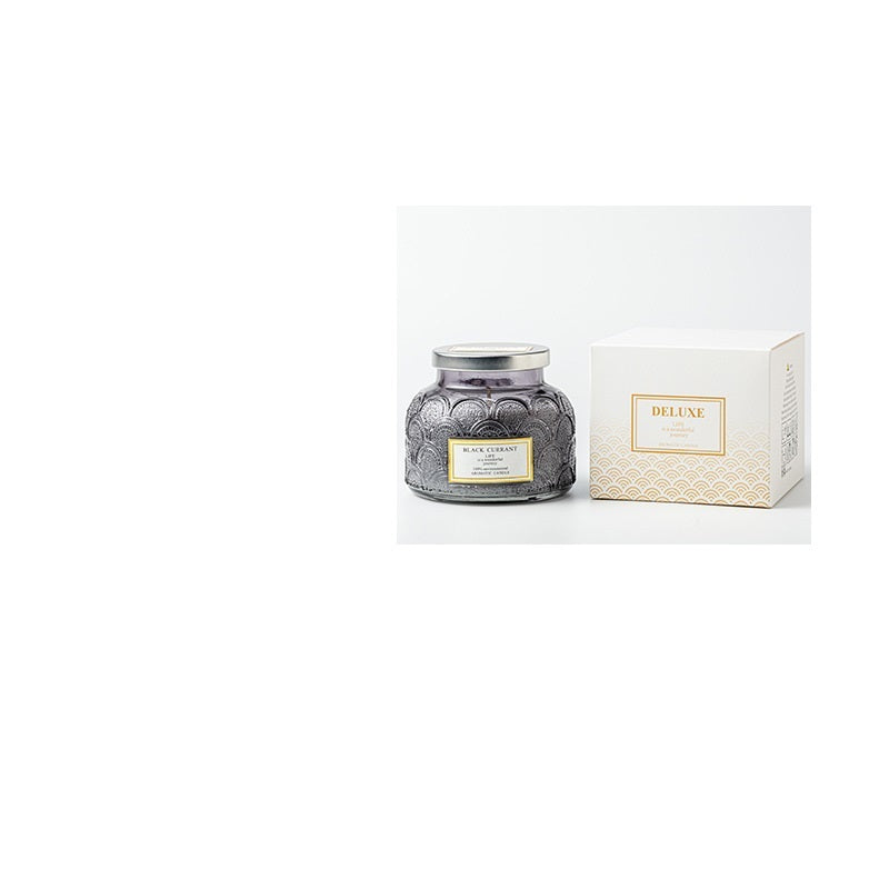 Essential Oil Candle with Lid, Aromatherapy Candle for Bedroom