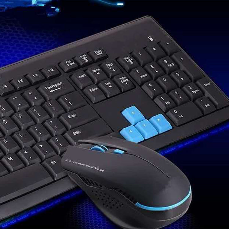 Wireless USB keyboard and mouse set