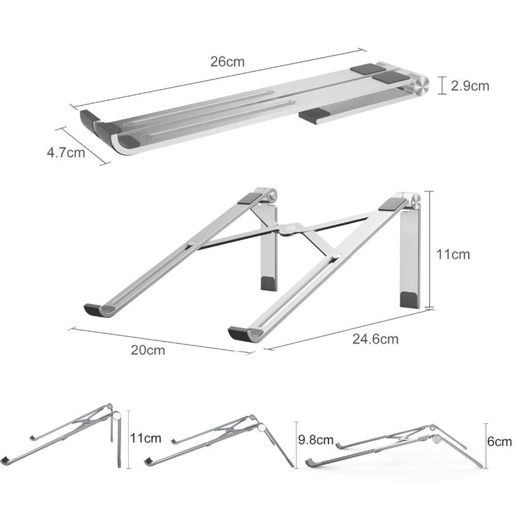 Notebookständer aus Aluminium