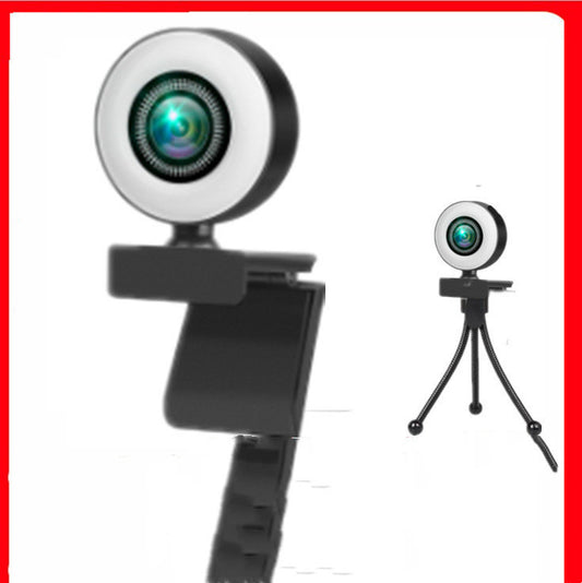 Computer Web Camera with Light HD1080P