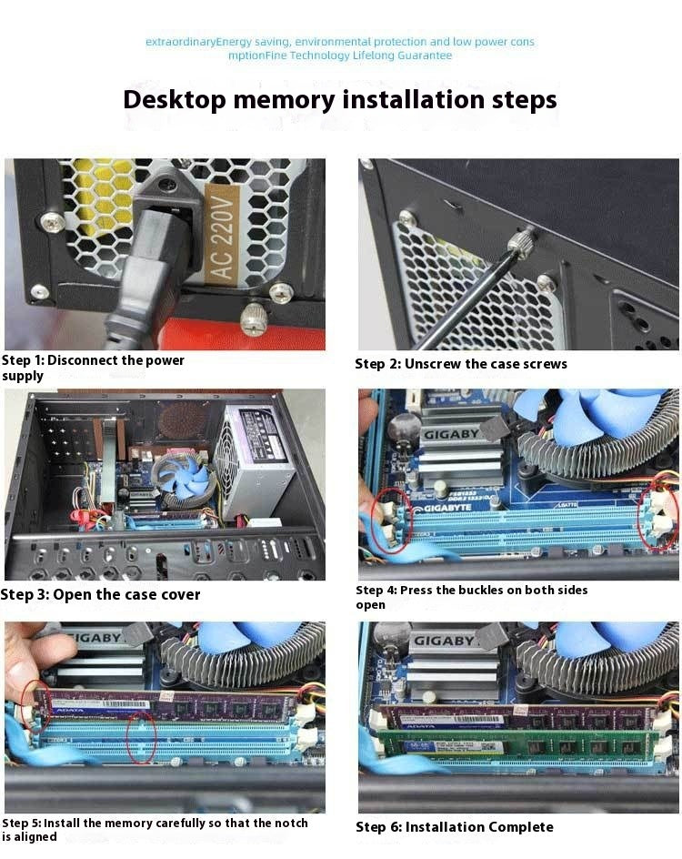 Z040 Desktop DDR3 4G 1600 AMD Dedicated Memory Bar PC3-12800