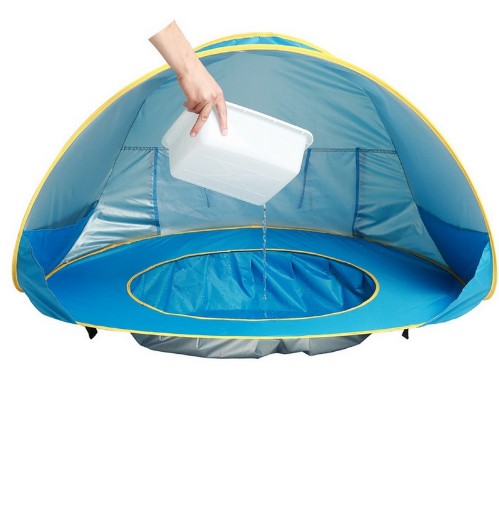 Baby Strand Zelt Kinder Outdoor Camping Einfach Falten Wasserdicht Up Sonne Markise Zelt UV-Schutz