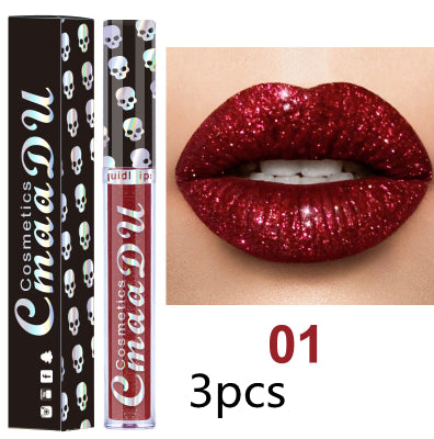 Metallischer Lipgloss