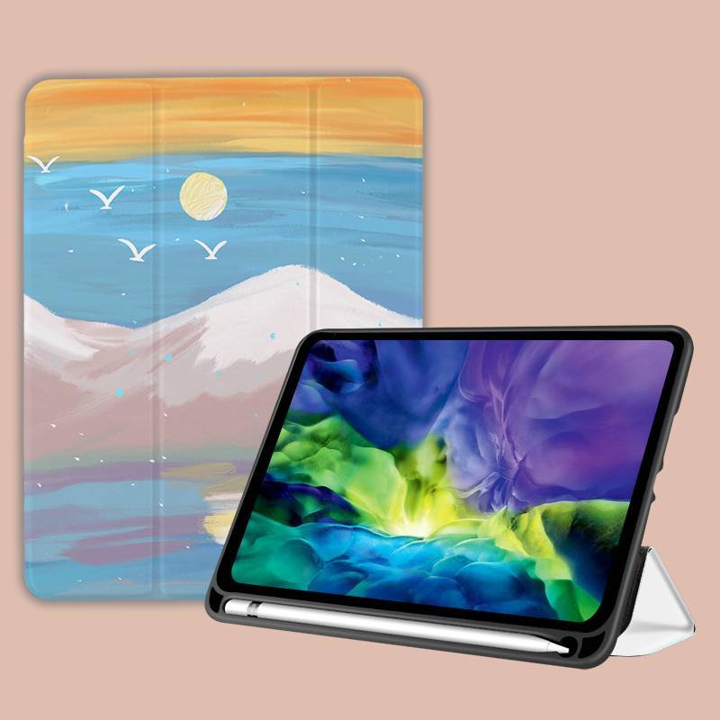 Tri-fold silicone case