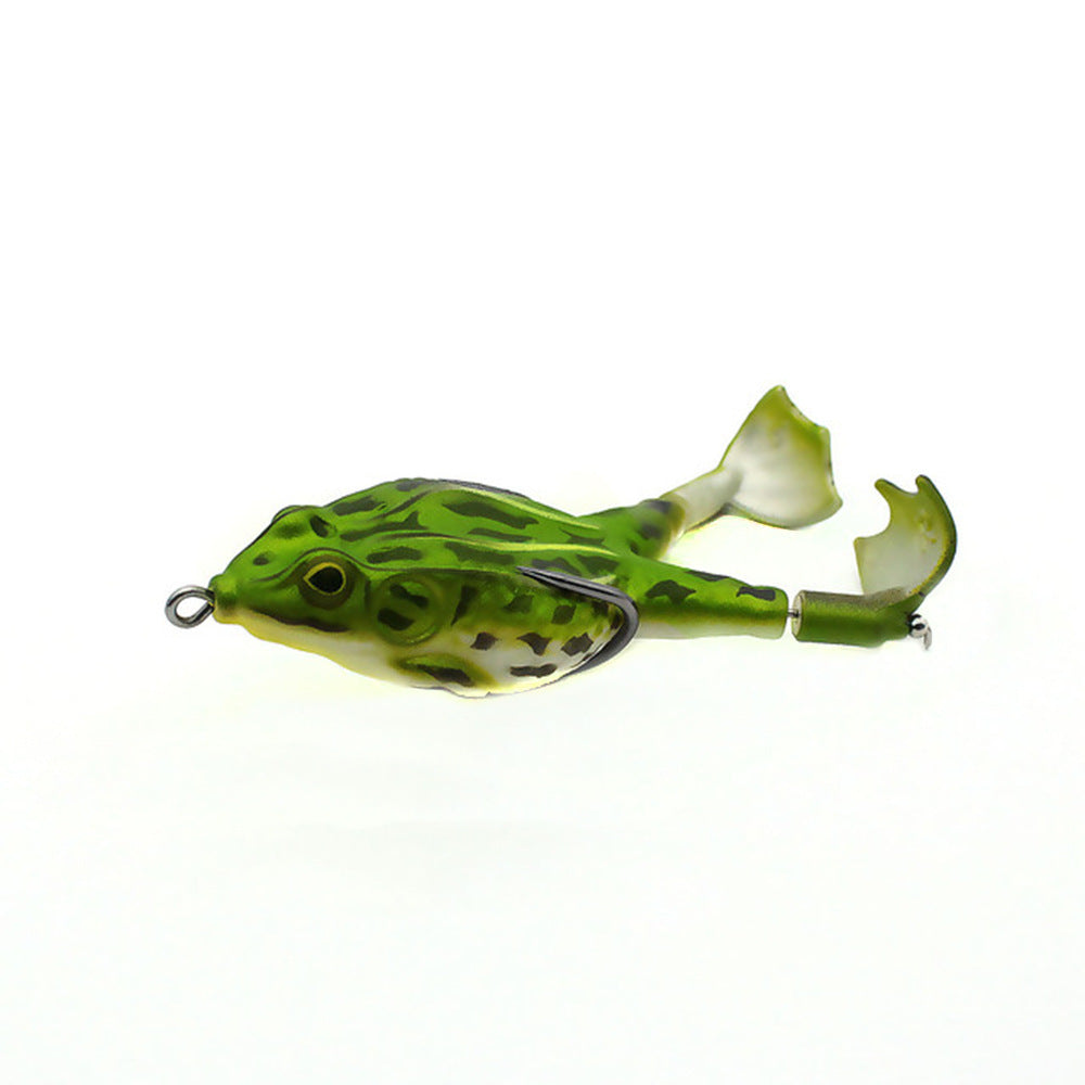 Double Propeller Frog Soft Lure