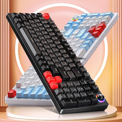 K70 leuchtende mechanische Tastatur Gaming Knauf 96 Tasten