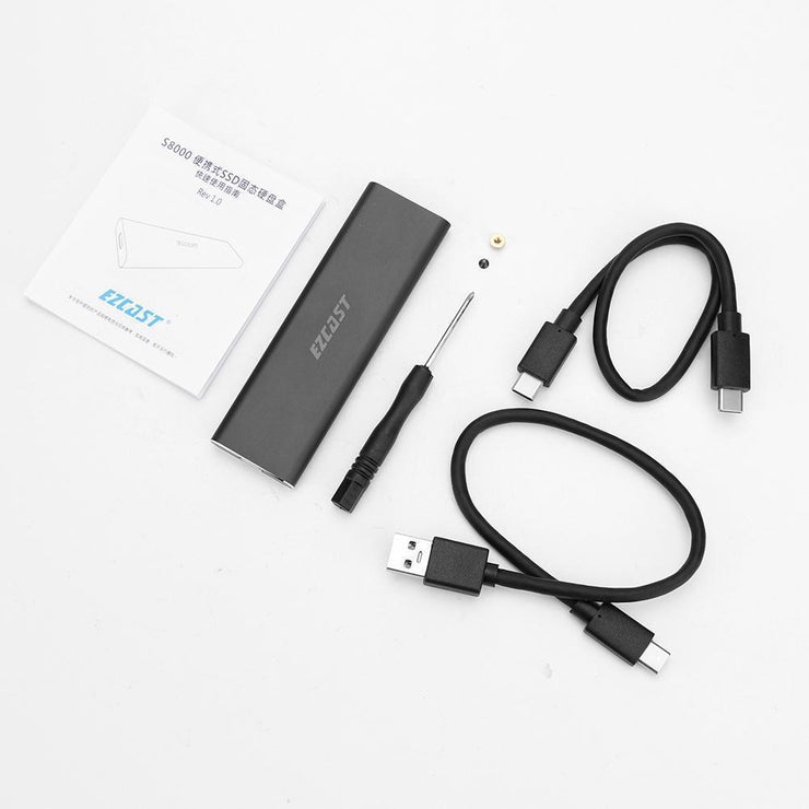 M.2 NVME Mobile Festplattenbox SSD