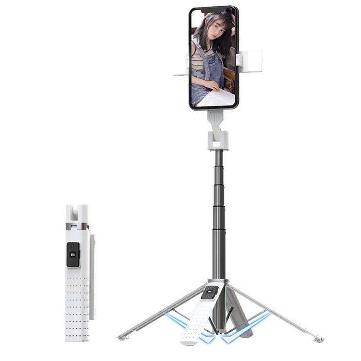 Tetrapod Handy Doppel Fülllichthalter Bluetooth Selfie Stick