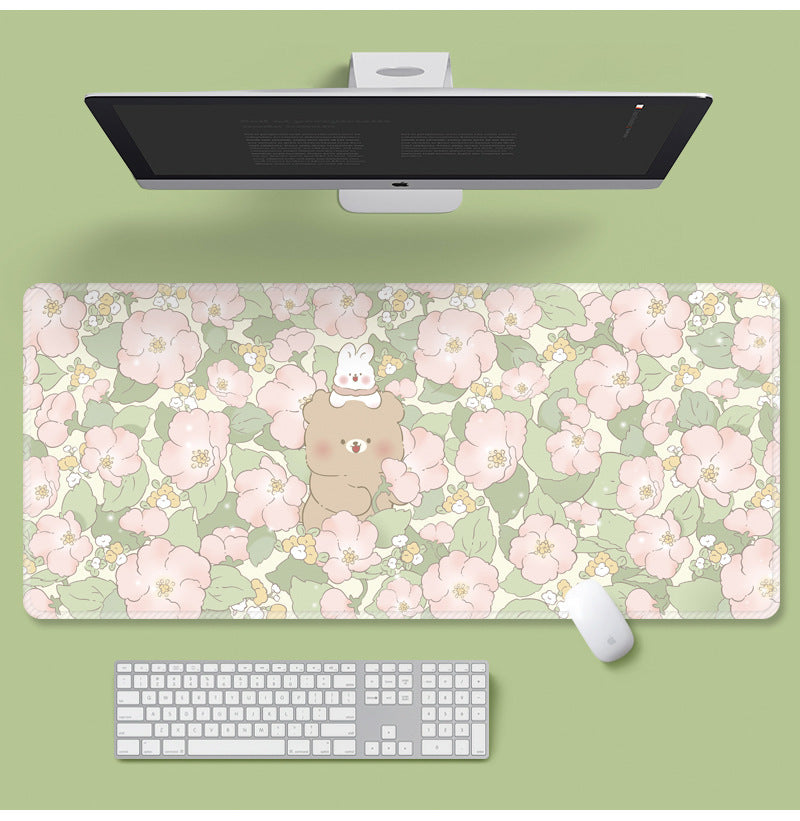 Flower Mouse Pad Super Cute Cartoon Laptop Keyboard Pad