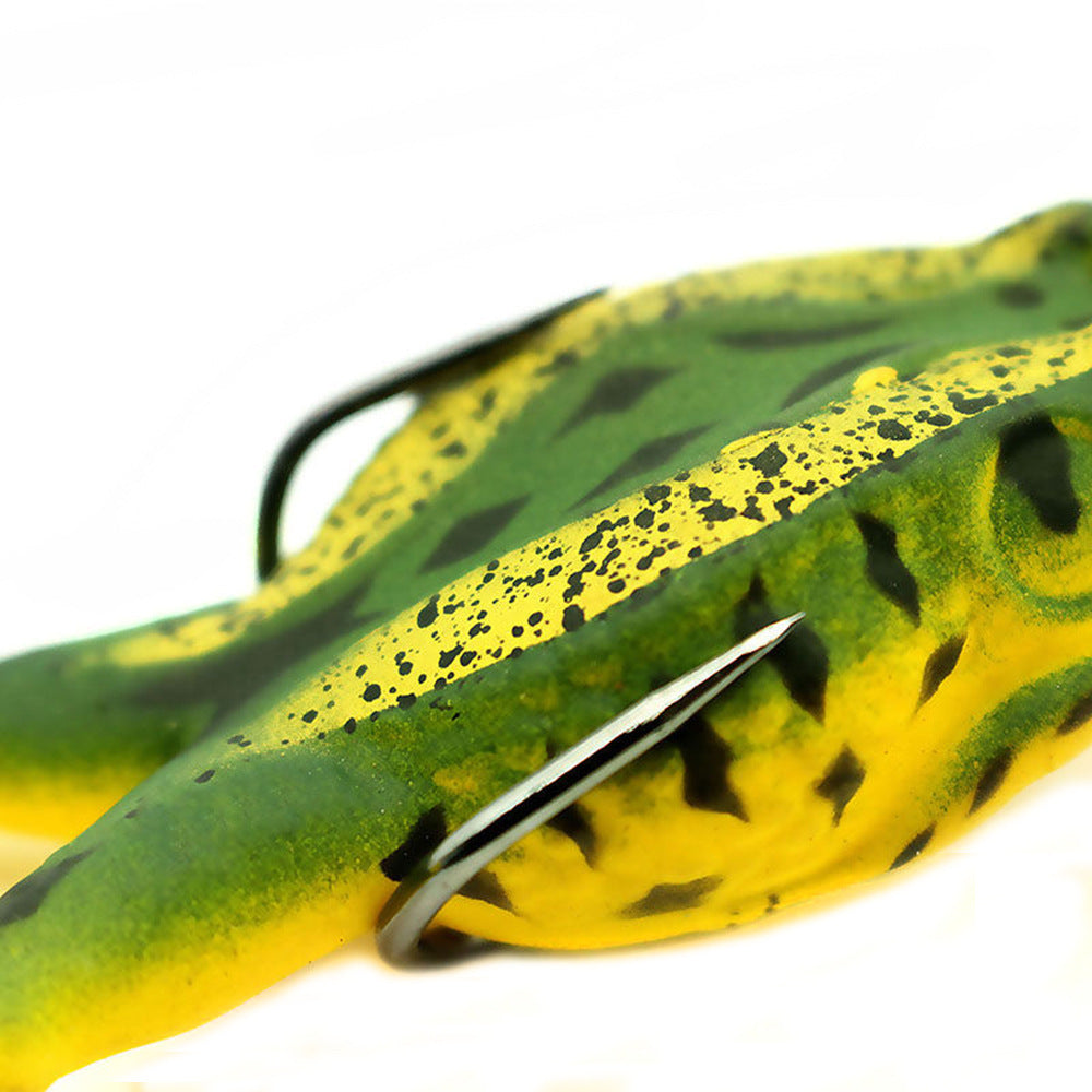 Double Propeller Frog Soft Lure