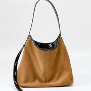 Matte Leder Damen Unterarm Pendler Tasche