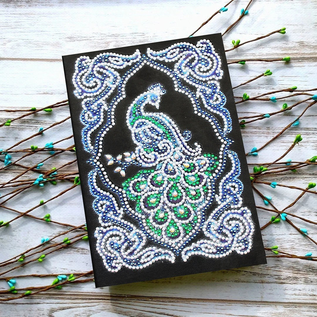 Peacock Beauty Diary Notebook