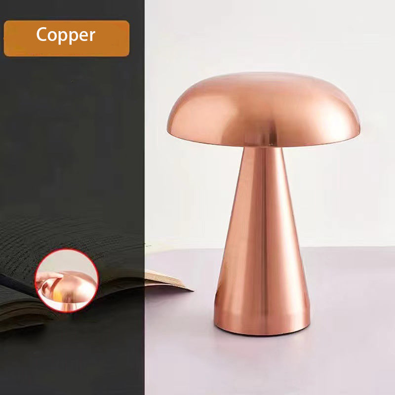 Retro New Bar Table Lamp Rechargeable Learning Special Touch Eye Protection Bedroom Desktop Reading Atmosphere Night Light 