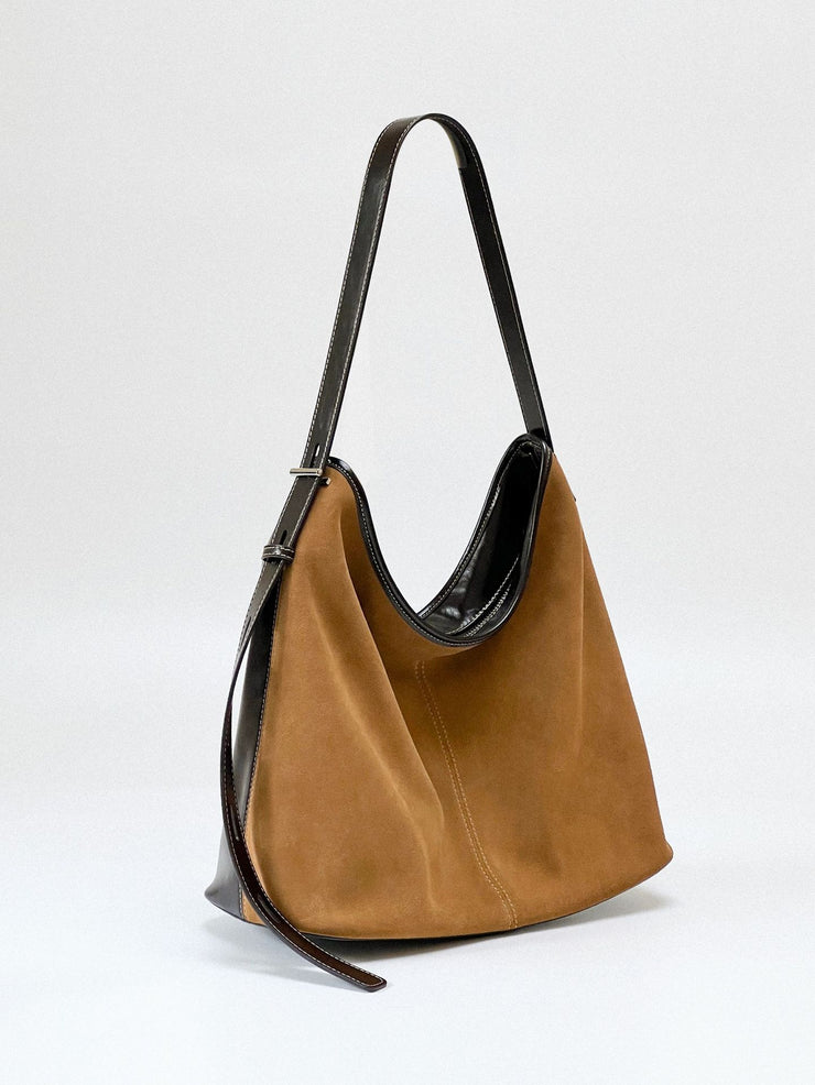 Matte Leder Damen Unterarm Pendler Tasche