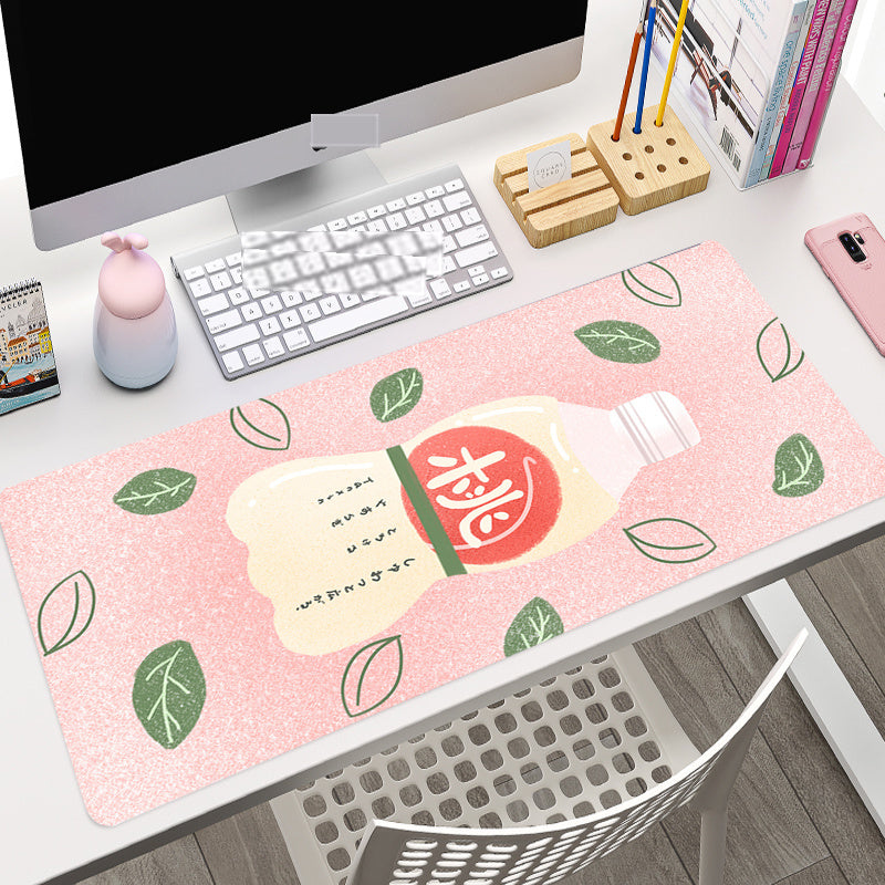 Natural, non-slip rubber mouse pad