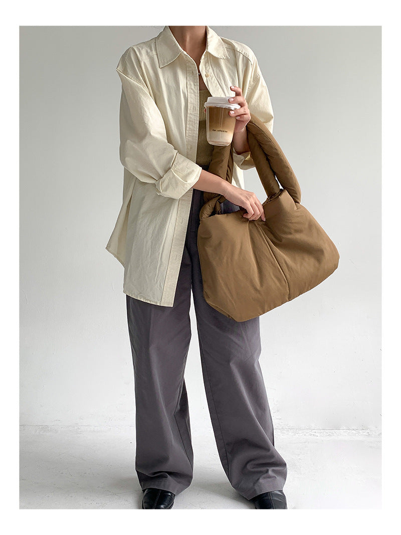 Simple Casual All-match Commute Leisure Tote Bag