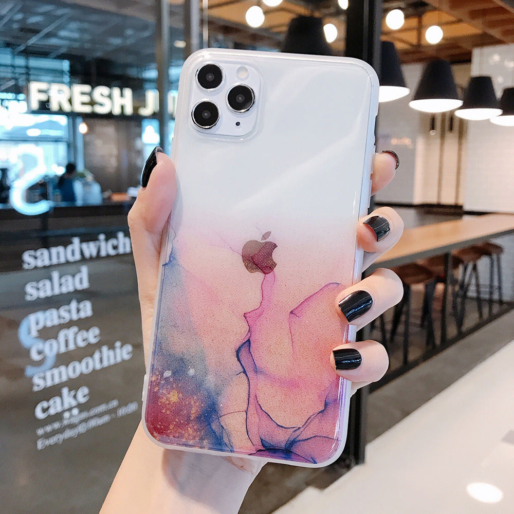 Gradient silicone phone case