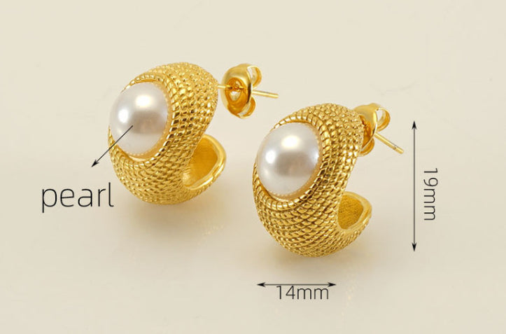 Women's Light Luxury French Simplicity Fashion Design Sense Earrings