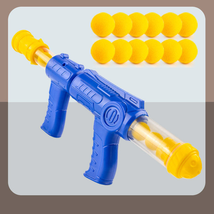 Interessant Weiche Kugel Pistole Punktzahl Ziel Ente Kinder Schießen Spielzeug Shooter Schaum Ball Schlacht Pädagogisches Air Power Popper Weihnachten Geschenk