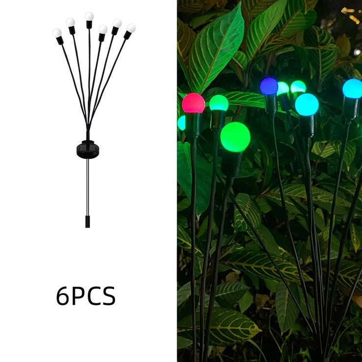 Simulation Firefly Solar Licht Outdoor Garten Dekoration Rasen Landschaft Lampe Weihnachten Decor Solar LED Lichter Outdoor Garten Lichter