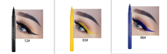 DIY-Farbmalerei lässt sich nicht mit mattem Eyeliner verwischen