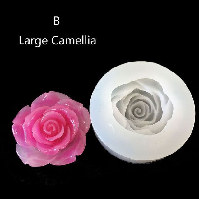 flower modeling resin 3D silicone mold