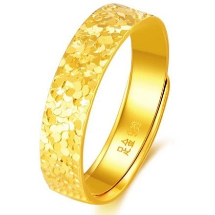 Ring Female Gold Broken Petty Gold Opening Adjustable Ring