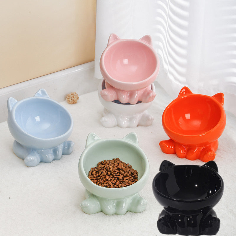 ceramic bowl for cats