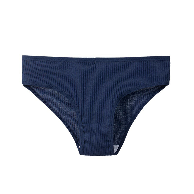 Women's Cotton Breathable Threaded Briefs