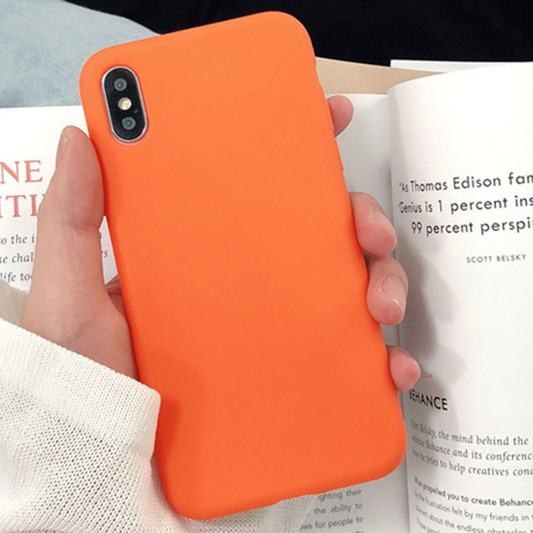 Compatible with Apple , Liquid silicone phone case