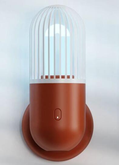 Portable capsule ultraviolet disinfection lamp