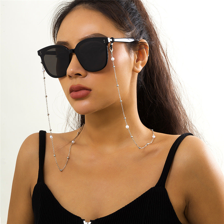 Glasses Chain Hanging Rope Fashion Bead Necklace